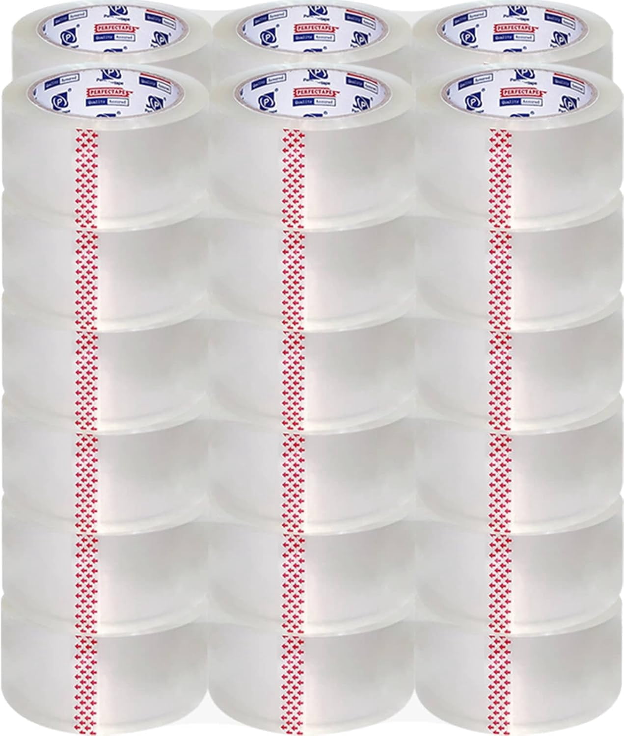 Heavy Duty Packing Tape 36 Rolls, Total 2160Y, Clear, 2.7 mil, 1.88 inch x 60 Yards, Ultra Strong, Refill for Packaging and Shipping