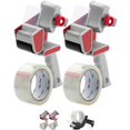 thumbnail image 1 of Mr. Pen- Heavy Duty Packing Tape Dispenser Gun, 2 Inch, Pack with Clear Rolls, Handheld Gun for Moving, Shipping, Sealing Boxes & Packaging, 1 of 3