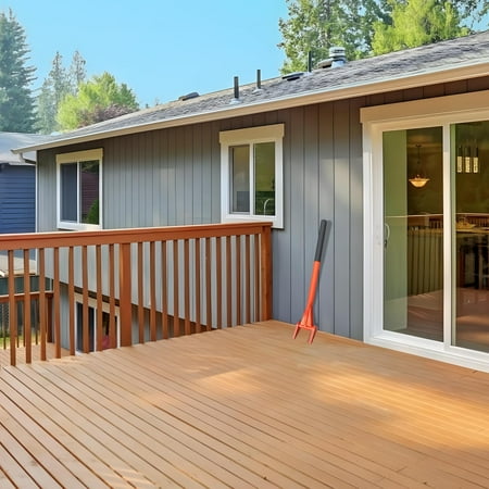 Heavy Duty Pallet Buster 28" with Handle, Non-Slip Pry for Flooring, Framing & Construction