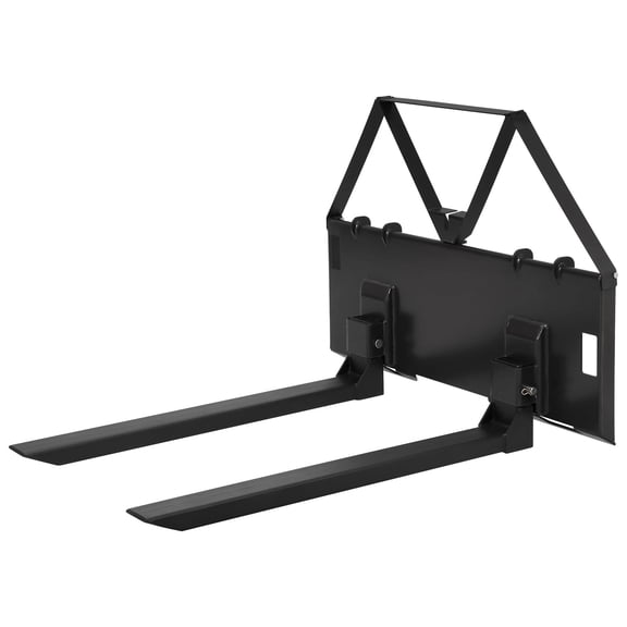 Heavy Duty Pallet Forks for Tractor Loader, 2600 lbs Capacity Quick Attach Fork Attachment with 46" Fork Blades