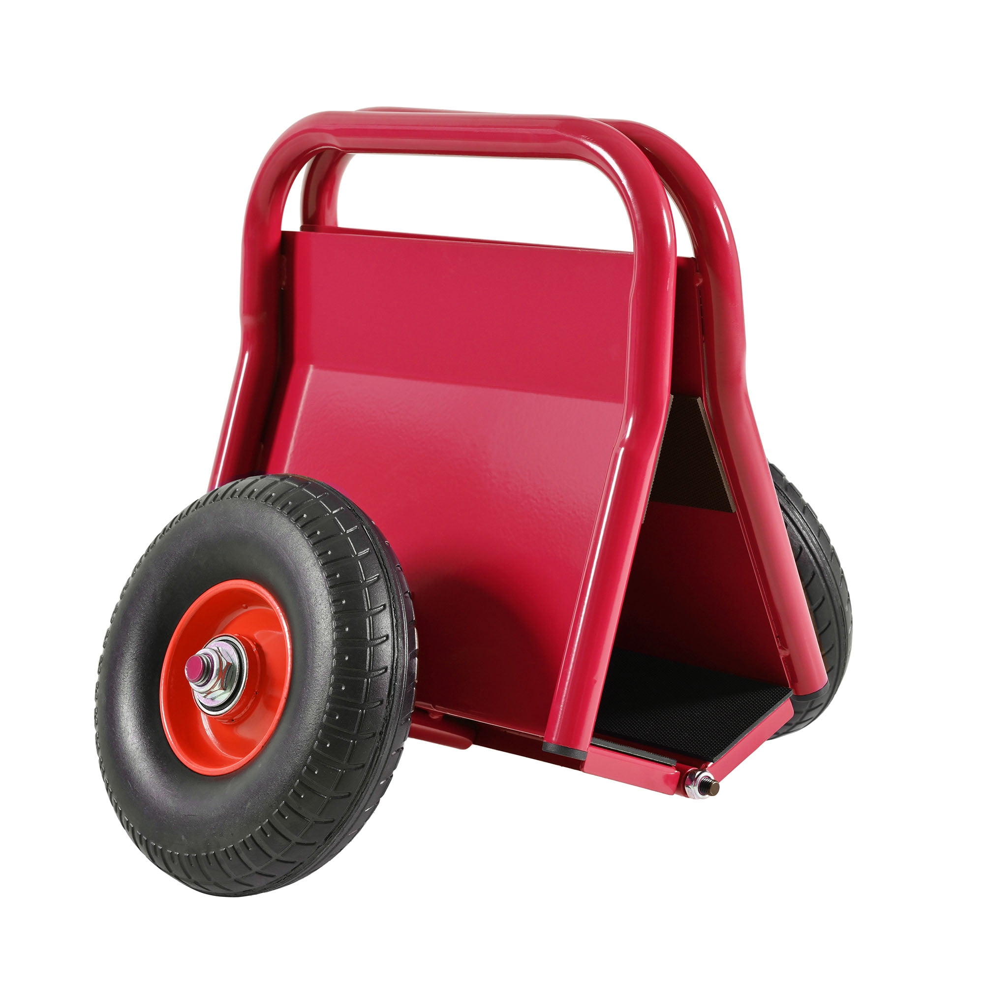 Heavy Duty Panel Dolly, Slab Dolly, Two Nice Handles, 10" Solid Rubber Tires, Super Weight 1000 LBS, All-Terrain Movement for Heavy Drywall Sheet & Door Material