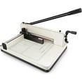 thumbnail image 1 of Heavy Duty Paper Cutter, 12" Guillotine Paper Cutter,500 Sheets Capacity Paper Trimmer with Double Safety Protection&Durable HSS Blade for Cutting Paper, Leather, PVC,Non-Woven Fabrics,for Office Home, 1 of 6