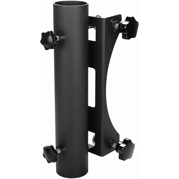 Heavy Duty Parasol Holder Patio Umbrella Stand Mount Umbrella Stand Bench Buddy Umbrella Holder Fixed Clip Umbrella Clamp for Deck,Railings,Beach Courtyard Balcony,Boats,Tailgates