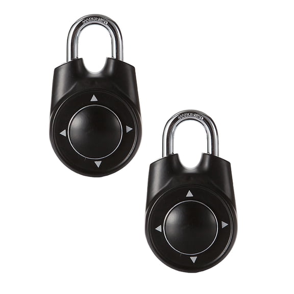 Heavy Duty Password Padlock 4 Digit Large Outdoor Digital Lock High Aluminum Lock Body Non Cutting Lock Ring Suitable For Homes Schools Gate 2PCS