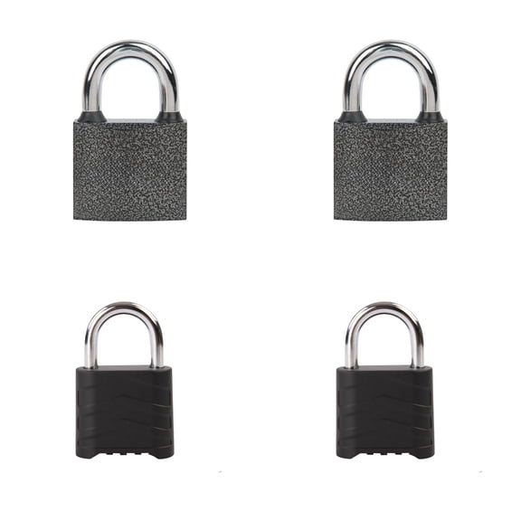 Heavy Duty Password Padlock 4 Digit Large Outdoor Digital Lock High Aluminum Lock Body Non Cutting Lock Ring Suitable For Homes Schools Gate