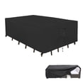 thumbnail image 1 of Heavy Duty Patio Furniture Covers Waterproof, Outdoor Table and Chair Set Cover with Windproof Buckle Straps for Sectional Sets, 1 of 4