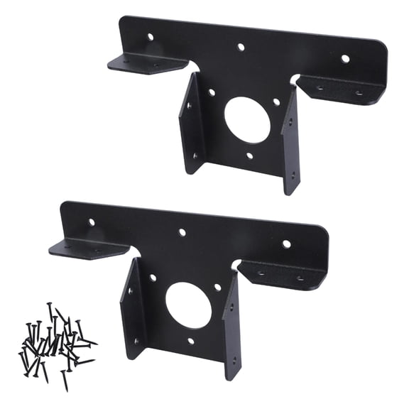 Heavy Duty Pergola Corner Brackets Hardware 3-Way Right Angles Bracket