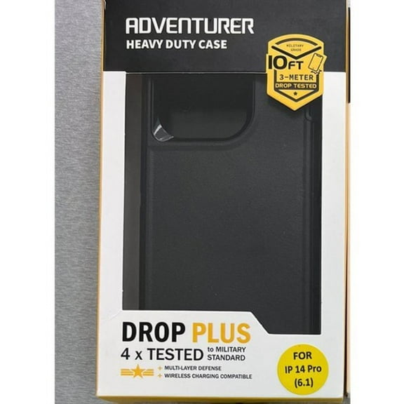 Heavy Duty Phone Case Cover for iPhone 14 Pro Max 6.7 Black