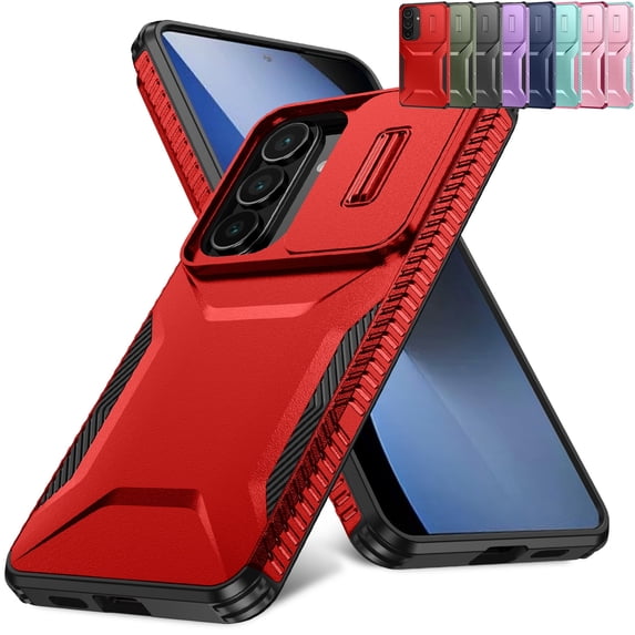 Heavy Duty Phone Case compatible with Samsung Galaxy S26, Sliding ...