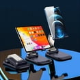 thumbnail image 1 of Heavy Duty Phone/Cell Phone/Mobile Phone Stand Multi-functional Folding Lift Tablet Stand Lazy Mobile Phone Stand, 1 of 7