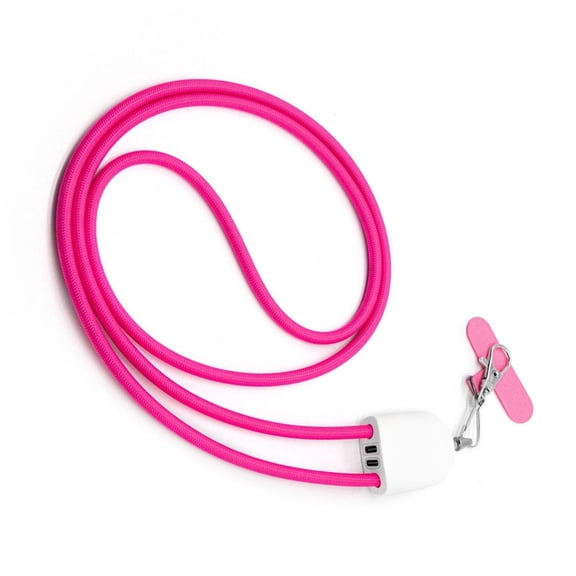 Heavy Duty Phone Lanyard Crossbody Strap Set Builtin 3A 60W USB C Fast Charging Multifunctional Design For Smartphones