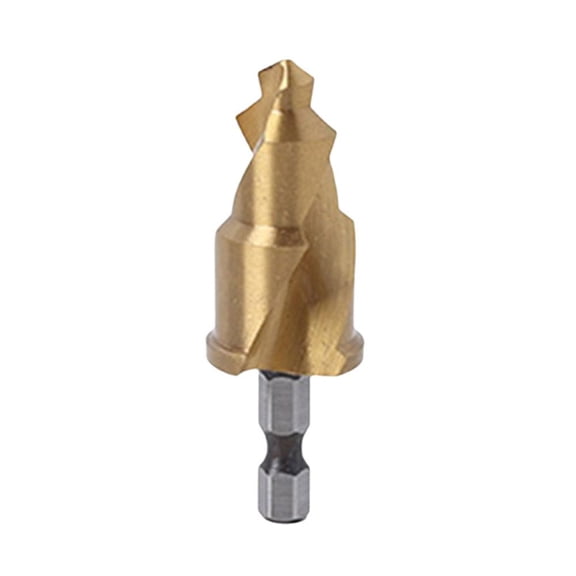 Heavy Duty Pipe Reaming Drill Bits for PVC Pipe Conduit Chamfering Ideal for Home Plumbing Projects
