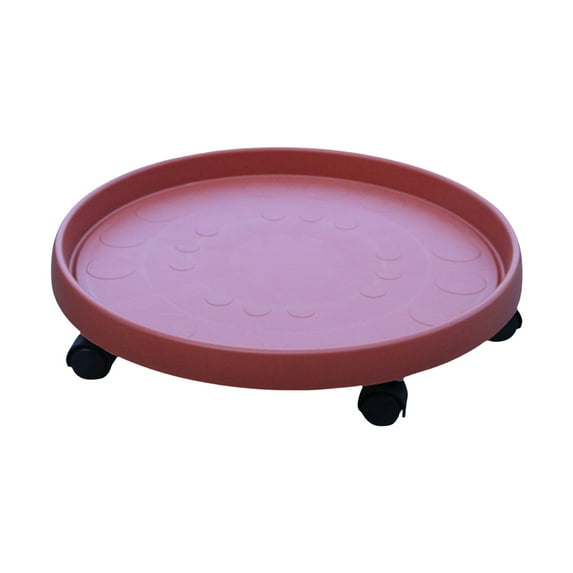 Heavy Duty Plant Cart with Wheels Round Plant Stand Stand Rolling on Stand for Indoor Outdoor Plant Planter Base Cart
