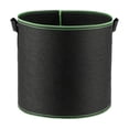 thumbnail image 1 of Heavy Duty Plant Grow Bags with Handles, Breathable Fabric Planter Pots for Vegetables Flowers, Outdoor Garden Planting Black 24" X 16", 1 of 5