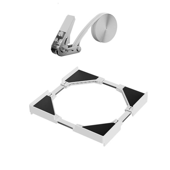 Heavy Duty Dryer Washing Machine Connecting Rack Not Punching Dryer Stacking Rack Anti Noise Drying Accessories