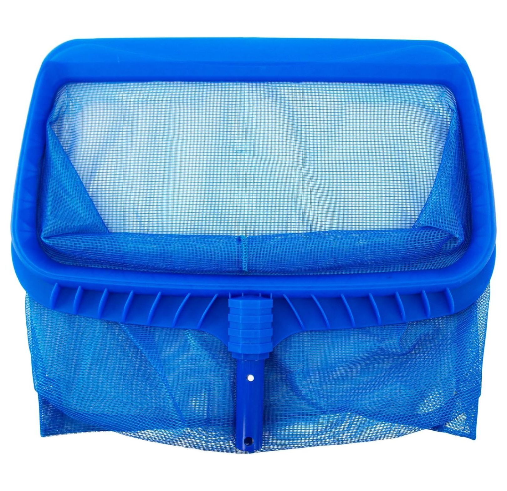 Heavy Duty Plastic DeepBag Leaf Rake Pool Skimmer with Ultra Fine Mesh