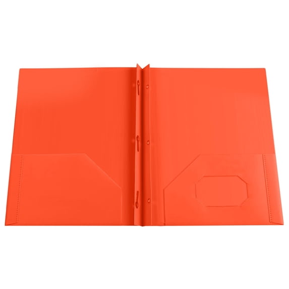 Heavy Duty Plastic File Folders with Pockets, Document Organizers, Durable Water-Resistant Folder for Office & Professional Use, 1 Pocket for Business Card