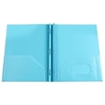 thumbnail image 1 of Heavy Duty Plastic File Folders with Pockets, Document Organizers, Durable Water-Resistant Folder for Office & Professional Use, 1 Pocket for Business Card, 1 of 4