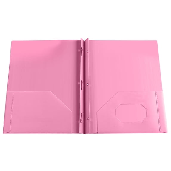 Heavy Duty Plastic File Folders with Pockets, Document Organizers, Durable Water-Resistant Folder for Office & Professional Use, 1 Pocket for Business Card