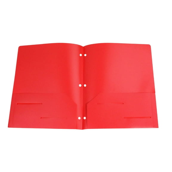 Heavy Duty Plastic Folders with Pockets Letter Size File Folder for Documents Office and School Business Card Slot Durable Water Resistant Binder Folder Organizer