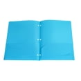 thumbnail image 1 of Heavy Duty Plastic Folders with Pockets, Letter Size, Water-Resistant, 7 Assorted Colors, Business Card Slot, Office & School File Folders, 1-Pack, 1 of 7
