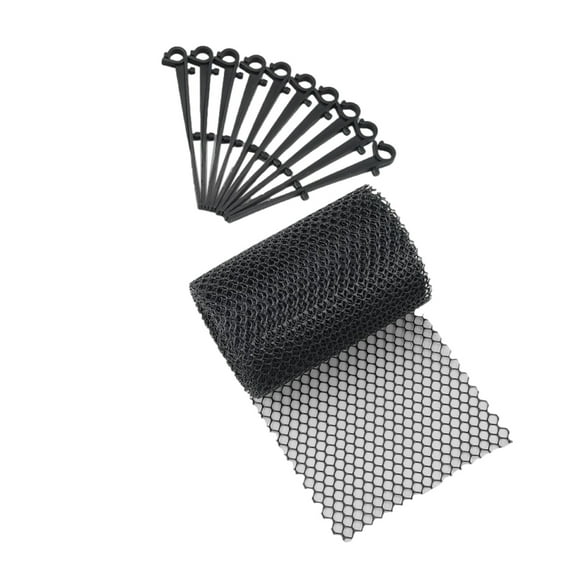 Heavy Duty Plastic Gutter Protector Cover Mesh Prevents Clogging and Blockages