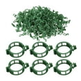 thumbnail image 1 of Heavy Duty Plastic Plant Support Clip for Stems, Vines, Flowers, Gardening, Greenhouse, 1.5 Inch Diameter, 20 Pack, 1 of 3