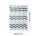 thumbnail image 1 of Heavy Duty Plastic Shower Curtain | Waterproof Mildew Resistant Bathroom Curtain | Thick Flexible PEVA Material | Marble Pattern Design | Rust Proof Grommets for Easy Hanging | Weighted, 1 of 5