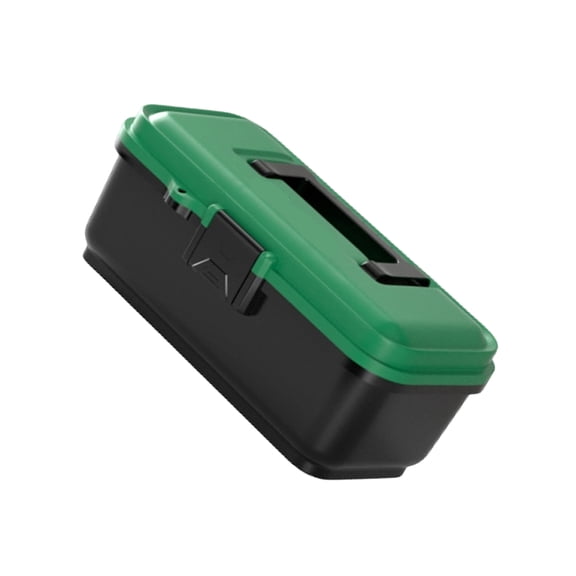Heavy Duty Plastic Tool Box with Lid Organization for Electronics Fishing Gear Component Gardening Organization Accessories