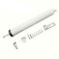 thumbnail image 1 of Heavy-Duty Pneumatic Storm Door Closer –Standard-Duty Door Closer Hold Open Feature & Smooth Closing Motion for (Medium & Lightweight) Storm, Screen Doors Durable, Adjustable(White), 1 of 3