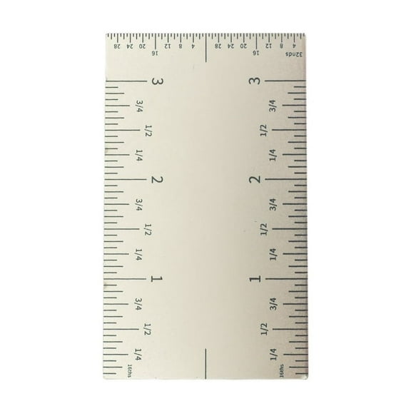 Heavy Duty Pocket Rule Repair Man Tool Multipurpose Square Rulers for Routers Setups Joinery & Lathes Measurement Application