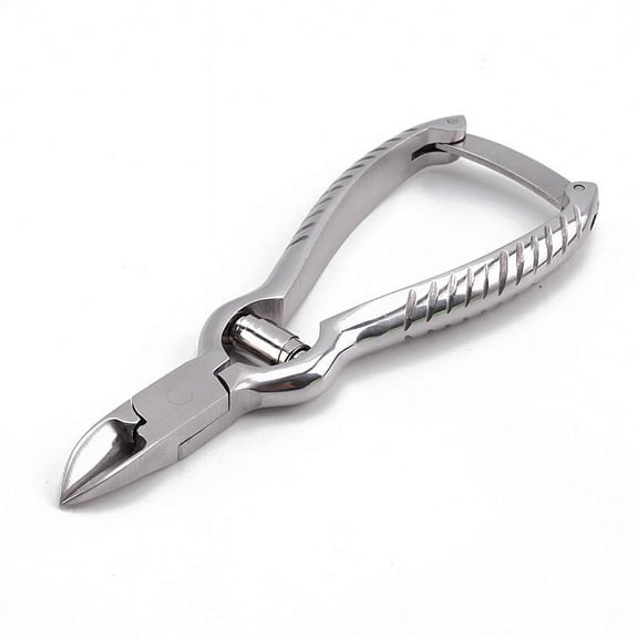 Heavy Duty Podiatrist Toenail Clippers for Thick and Ingrown Nails, Stainless Steel Toe Nail Cutter - W/Leather Case Packaging