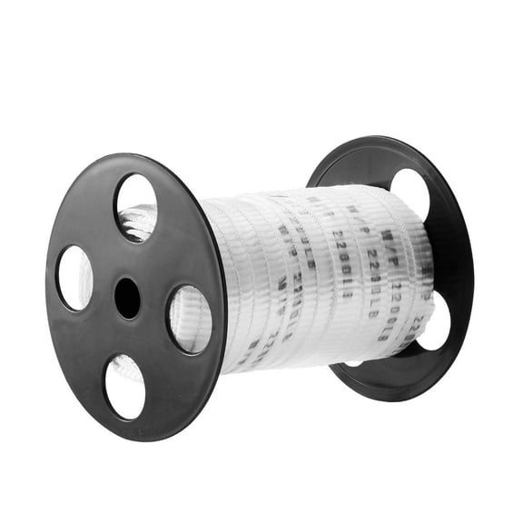 Heavy-Duty Polyester Pulling Tape 5/8"x108'-2200 lbf Tensile Strength for Electrical and Plumbing Applications