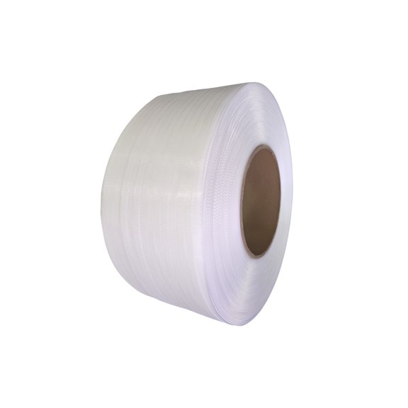 5 Seconds Poly Strapping Roll, 3/8 x 13123 Ft, 600 lb Break Strength, Clear