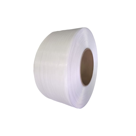 5 Seconds Poly Strapping Roll, 3/8 x 13123 Ft, 600 lb Break Strength, Clear