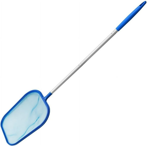 Heavy-Duty Pool Skimmer Net, Ultrafine Mesh For Both Inground And Above Ground Pools, Telescopic Pole Compatible, Easy To Use & Wide Application Ensures Comprehensive Pool