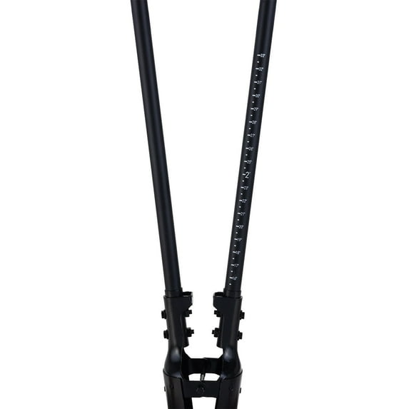 Heavy Duty Post Hole Digger with 57.5" Fiberglass Handle - Manual Hole Digger for Gardening & Construction
