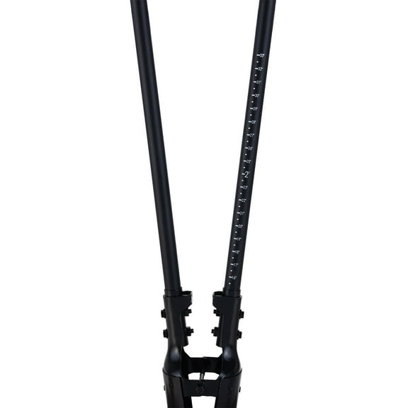 Heavy Duty Post Hole Digger with 57.5" Fiberglass Handle - Manual Hole Digger for Gardening & Construction