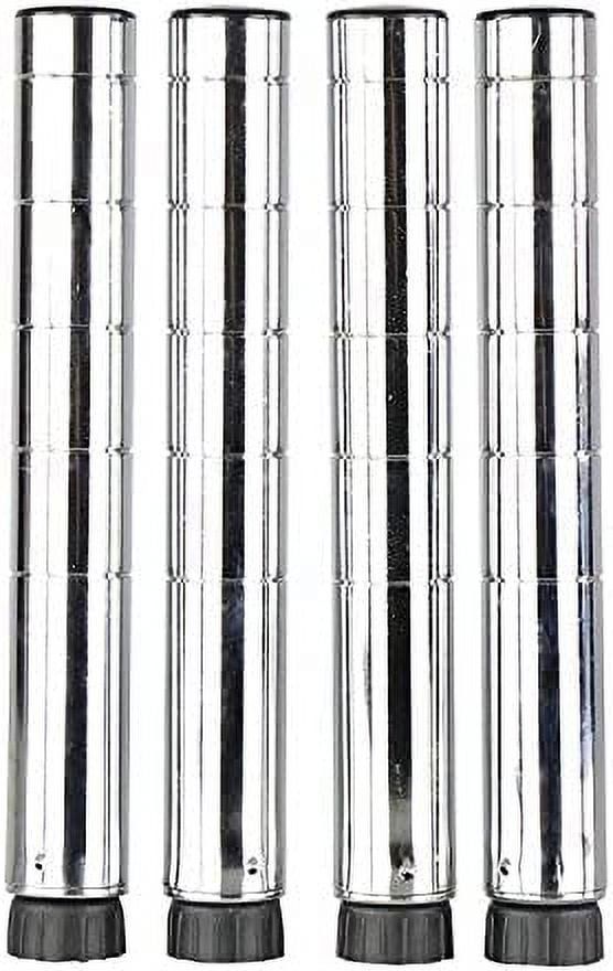 Heavy Duty Post Set for Chrome Wire Shelving (72 Inch)