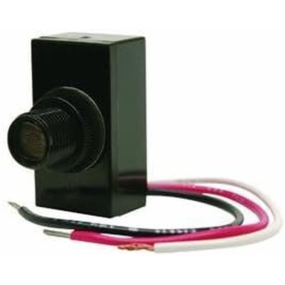 Don-Ell Photocell Lamp Control - Heavy-Duty Outdoor Lamp Post - Metal, 1200 W