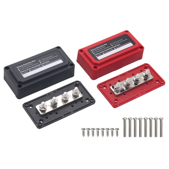 Heavy Duty Power Distribution Junction Box Terminal Connector Box Simplify Wiring in Car & Yachts