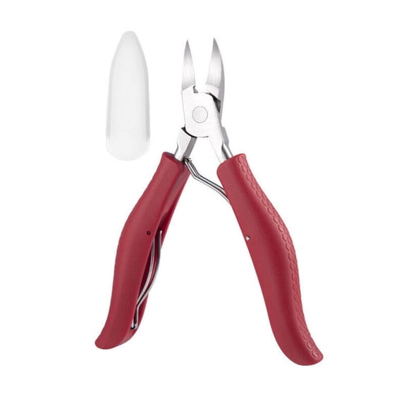 Heavy Duty Precision Nail Scissors for Thick Toenails - Nail for Home and Salon Use