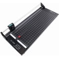 thumbnail image 1 of Heavy Duty Precision Rotary Paper Trimmer, Manual Guillotine Paper Cutter, Cutting Width 600mm/970mm, 6Sheet Capacity for Craft Paper, Photo, Film, Card, Office,CuttingWidth:600mm, 1 of 8