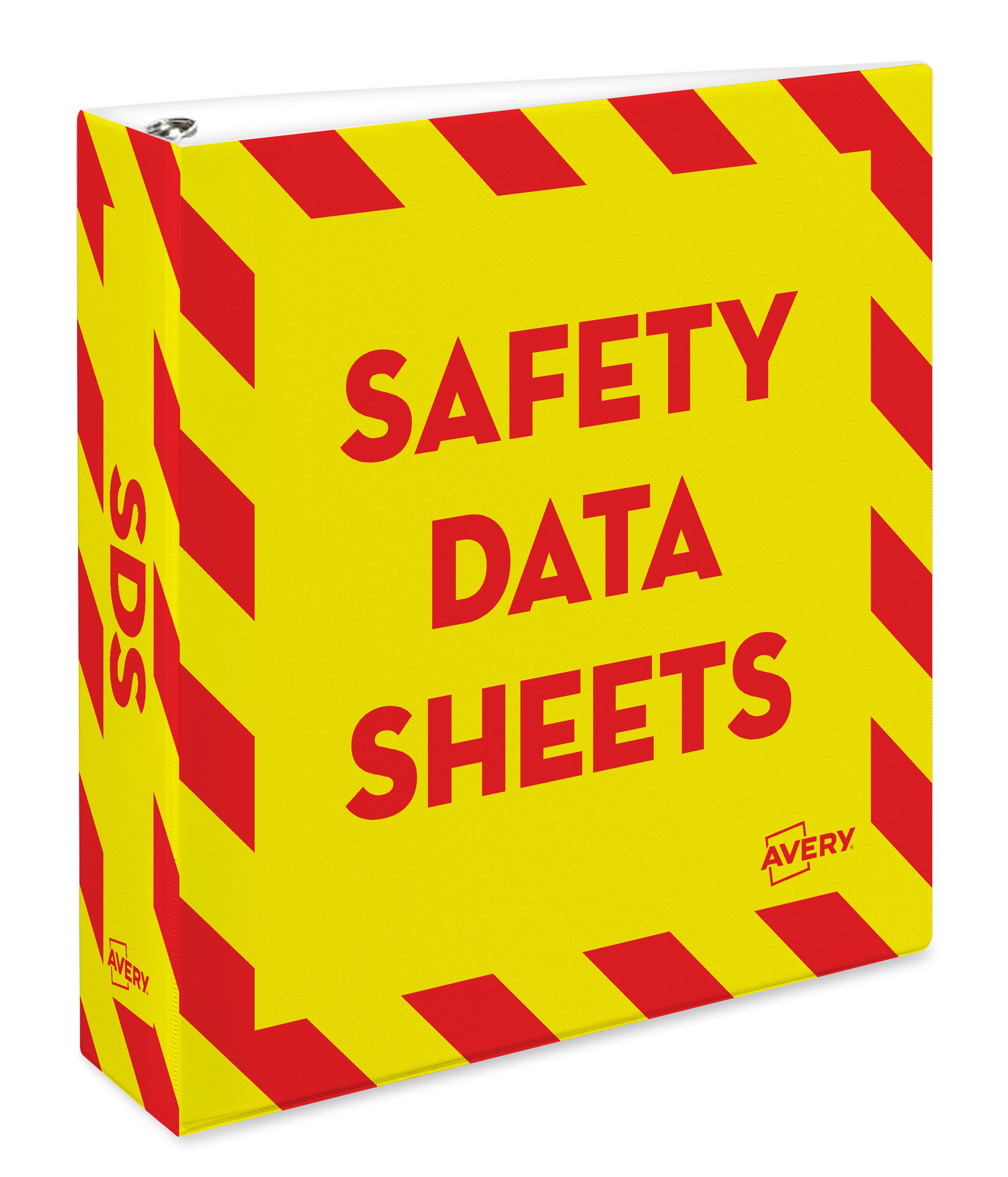 Heavy-Duty Preprinted Safety Data Sheet Binder, 3 Rings, 1.5 Heavy-Duty Preprinted Safety Data Sheet Binder, 3 Rings, 1.5