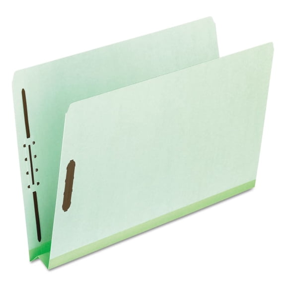 Pendaflex Heavy-Duty Pressboard Folders With 2 Embossed Fasteners, 8 1/2" x 11", Box Of 25