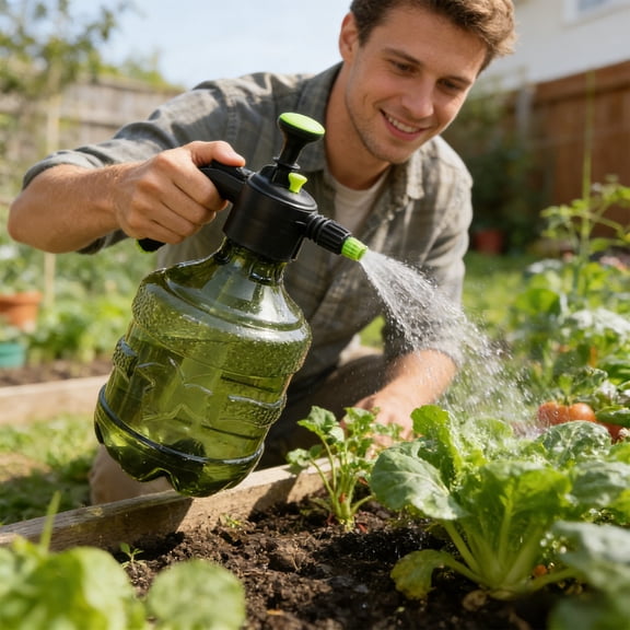 Heavy Duty Pressure Sprayer 4L Garden Pump Sprayer for Weeding Watering Pesticide Application