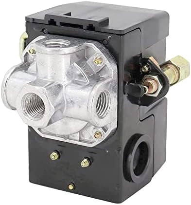 Heavy Duty Pressure Switch for Air Compressor 135-175 psi Four 4 Port ...