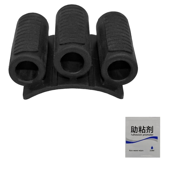 Heavy Duty Professional 3 Hole Design Magnetic Bit Chucks High Friction Rubber Construction Lightweight Tool Accessories