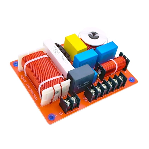 Heavy Duty Professional 3 Way Crossover 500W Power Adjustable for Sound Systems