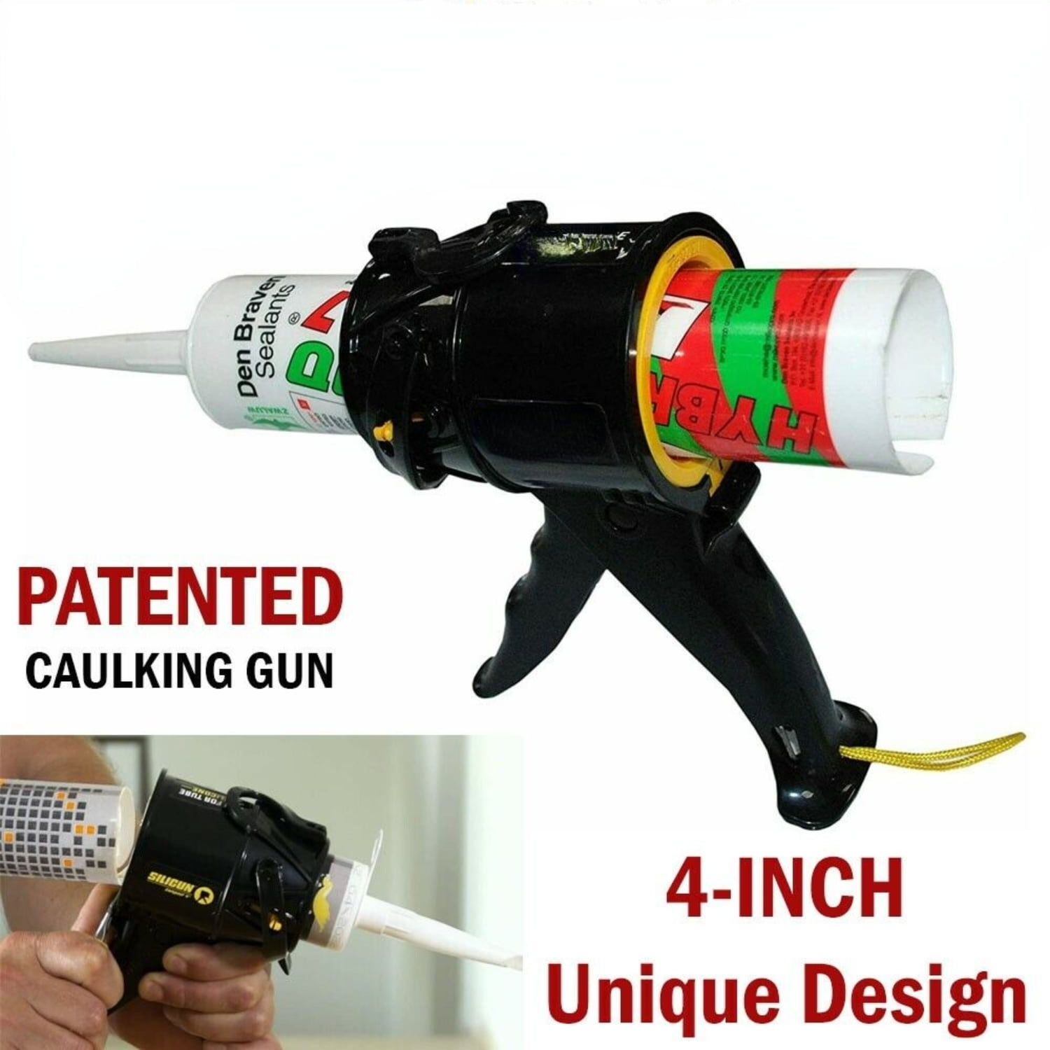Heavy Duty Professional Grade Anti Drip Caulking Gun Tool Handle